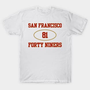 SAN FRANCISCO 49ERS "TO" TERRELL OWENS #81 T-Shirt